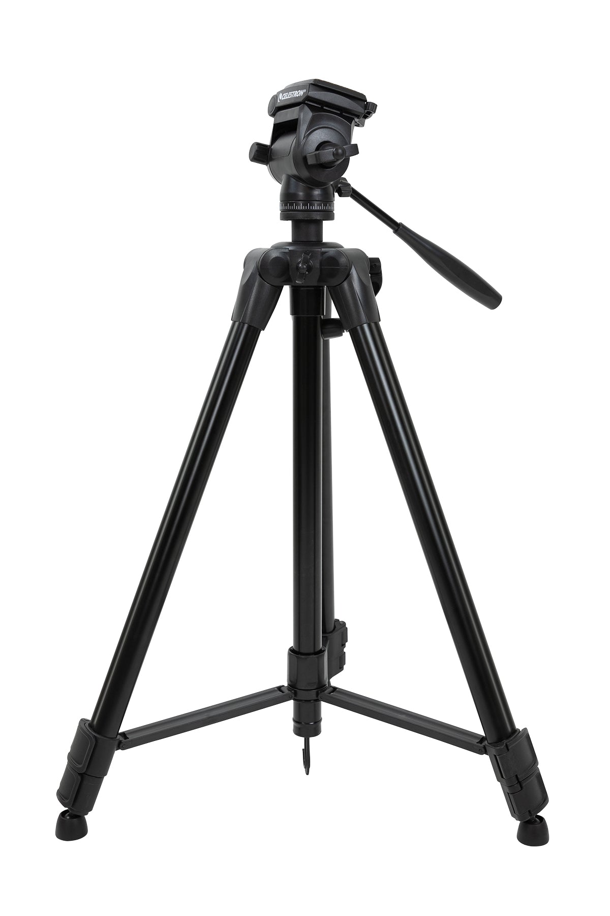 Ultima Pan Tilt Head Tripod - Professional 360° Rotating Camera Tripod Stand with Smooth Fluid Motion for DSLR, Video & Photography - Perfect for Vlogging, Live Streaming & Outdoor Shooting