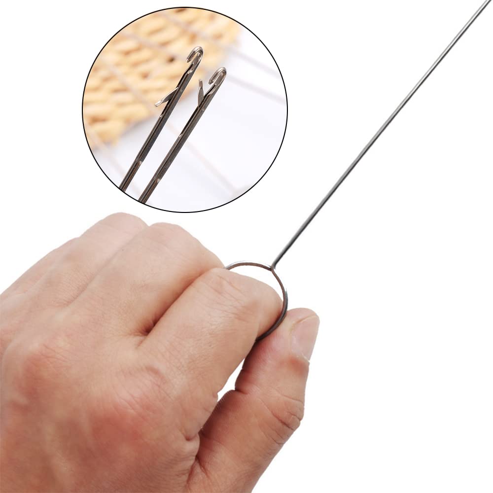 Neikafan 11-Piece Loop Turner Sewing Kit - Flexible Drawstring Threader Set for Easy String Replacement | Embroidery, Beading, DIY Crafts & Knitting Tools | Perfect for Sewing Projects, Clothing Repair & Crafting Accessories