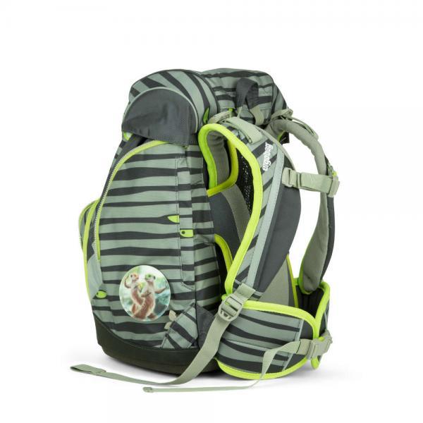 Ergobag School Backpack Set - 6 Piece Kids Bookbag with Super NinBear Design | Lightweight Durable Backpack for Elementary Students, Perfect for School, Travel & Outdoor Activities