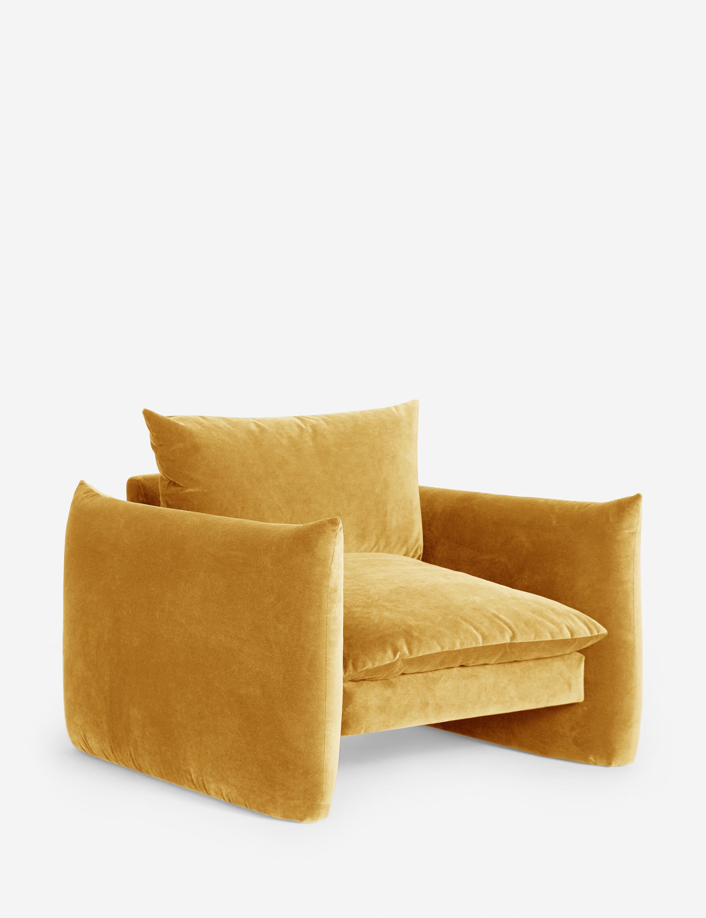 Modern Banks Accent Chair - Mid Century Style Lounge Chair with Wooden Legs for Living Room, Bedroom & Office - Comfortable Upholstered Armchair with Premium Fabric - Perfect for Reading, Relaxing & Home Decor