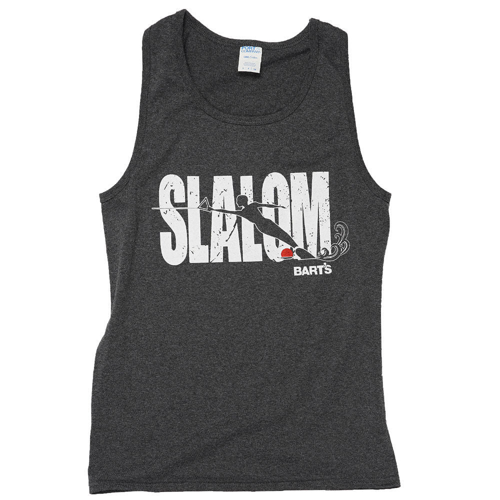 Bart's Slalom Unisex Tank Top - Lightweight Breathable Athletic Shirt for Running, Yoga & Gym Workouts - Summer Activewear for Men & Women