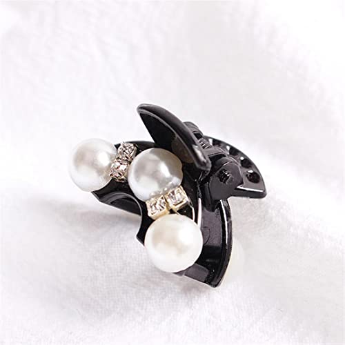 Korean Large Hair Claws - Fashion Acrylic Hair Clips for Women & Girls - Chic Wavy Crab Claw Hair Accessories - Mini Size - Perfect for Parties, Weddings & Everyday Styling