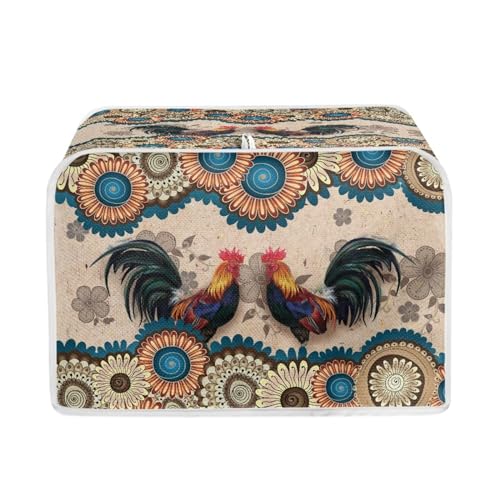 Boho Mandala Rooster Chicken