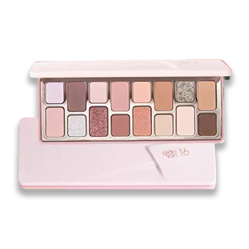 16 Color Natural Star Eyeshadow Palette - Vegan & Cruelty-Free Makeup for Everyday & Party Looks | CHEERYEP (QIANYAN) 06#Dear | Perfect for Professional Makeup Artists & Beginners
