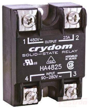 A4850 Solid State Relay - Single Phase 50A 90-280VAC Control, 48-530VAC Load - Perfect for Industrial Automation & HVAC Systems