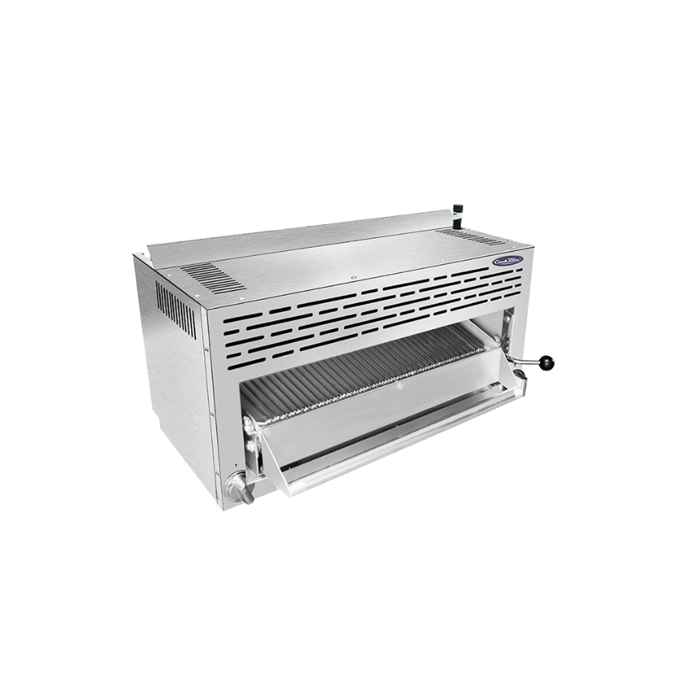 Atosa ATSB 36 Commercial Infrared Salamander Broiler - 43,000 BTU High-Power Restaurant Kitchen Equipment for Perfect Grilling & Melting