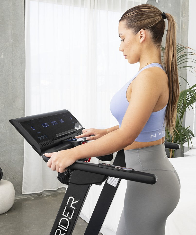 StarStrider SS450 Treadmill with DC Brushless Motor - Home Gym Equipment for Running & Walking Workouts - Perfect for Small Spaces & Cardio Training