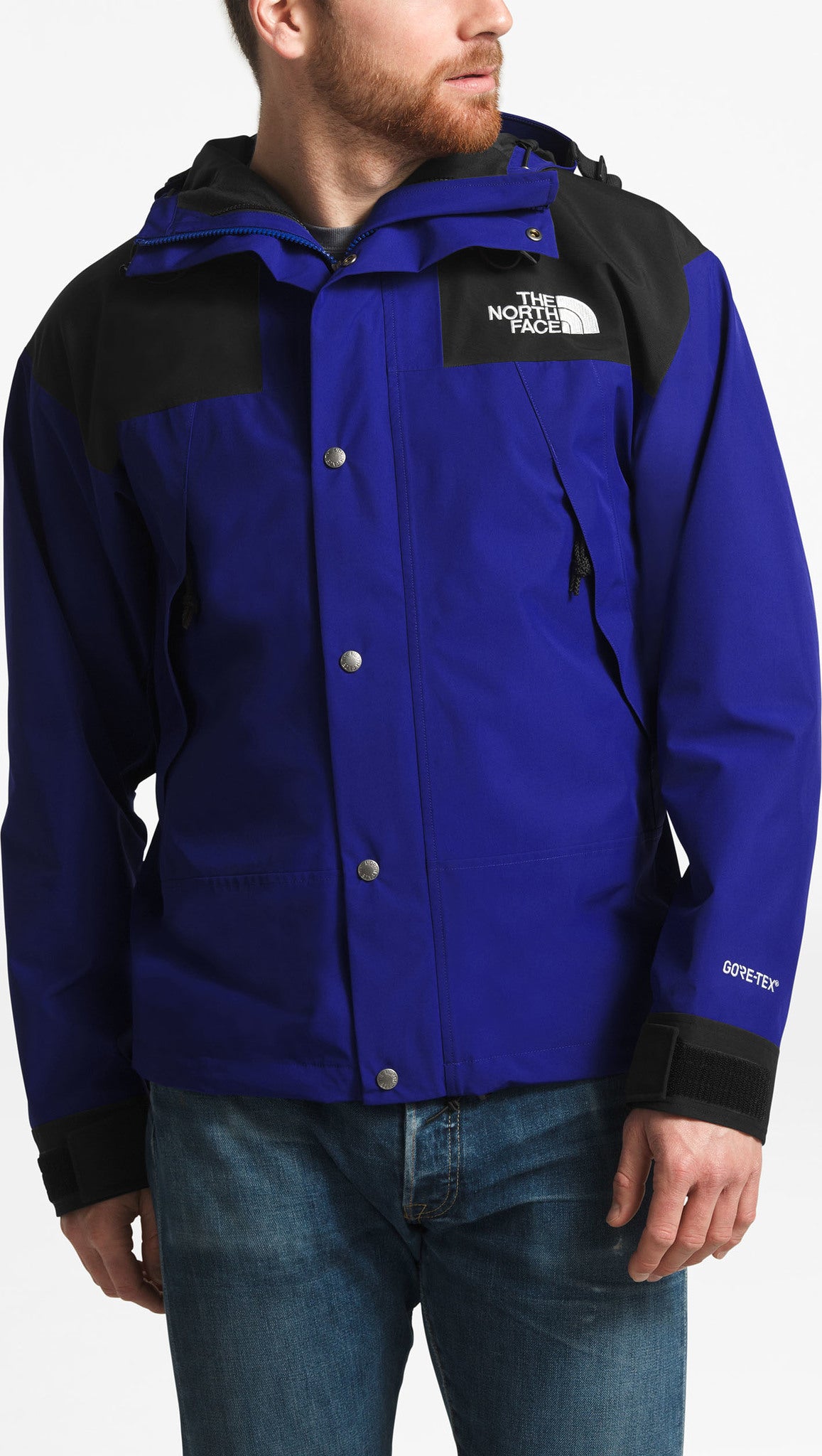 1990s Vintage Mountain Jacket for Men - Waterproof GORE-TEX Outdoor Coat | Hiking, Camping & Winter Adventures