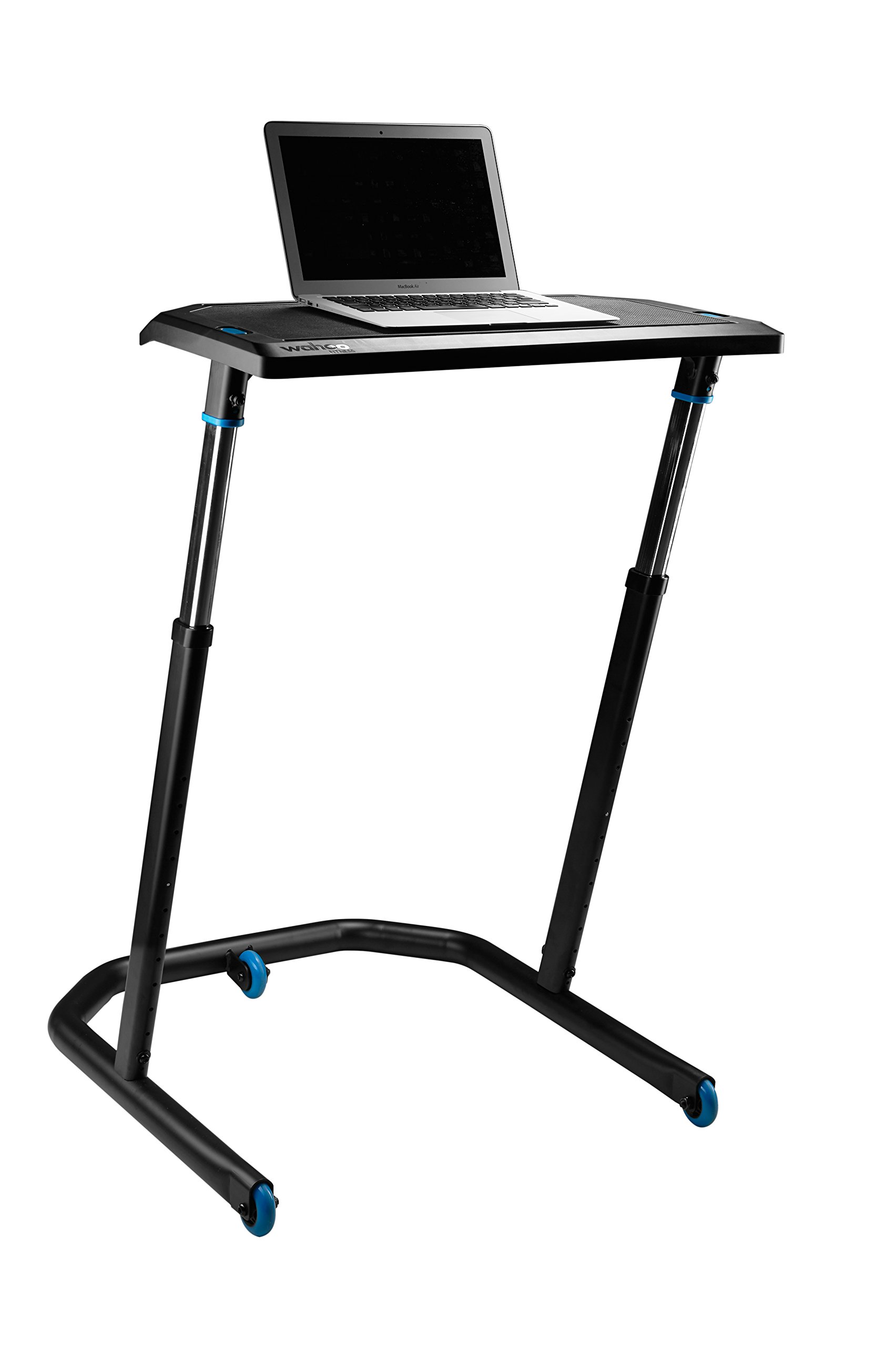 Wahoo KICKR Bike Desk - Adjustable Height Workstation for Indoor Cycling, Spin Bikes & Standing Desks | Perfect for Home Office & Workout Setup