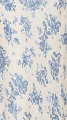 Kamala Maxi Dress - Blue Floral Print Women's Summer Dress | Perfect for Beach Vacation, Party & Casual Wear