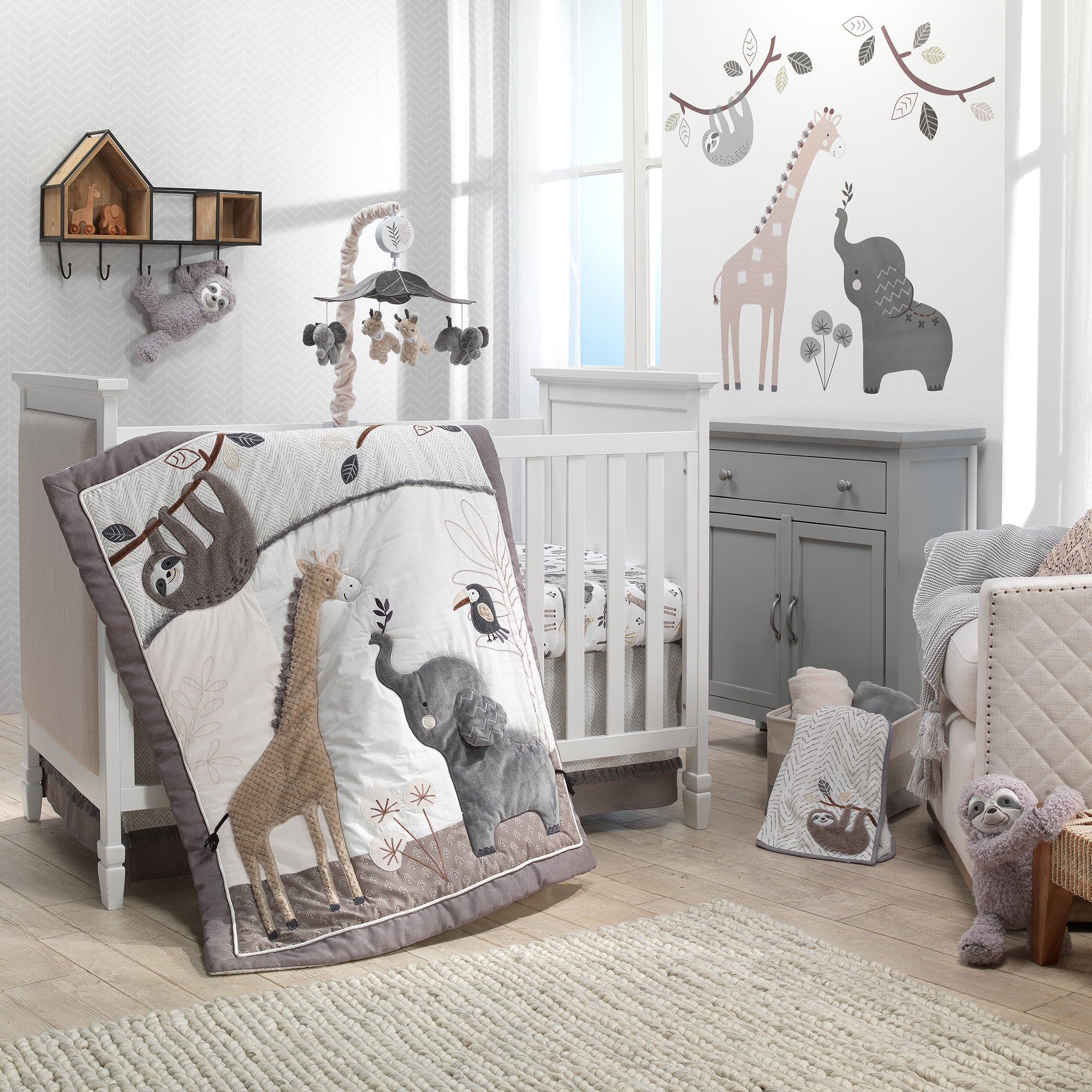 Soft Baby Jungle Blanket - Cozy & Breathable for Newborns & Toddlers - Perfect for Nursery, Swaddling, and Playtime