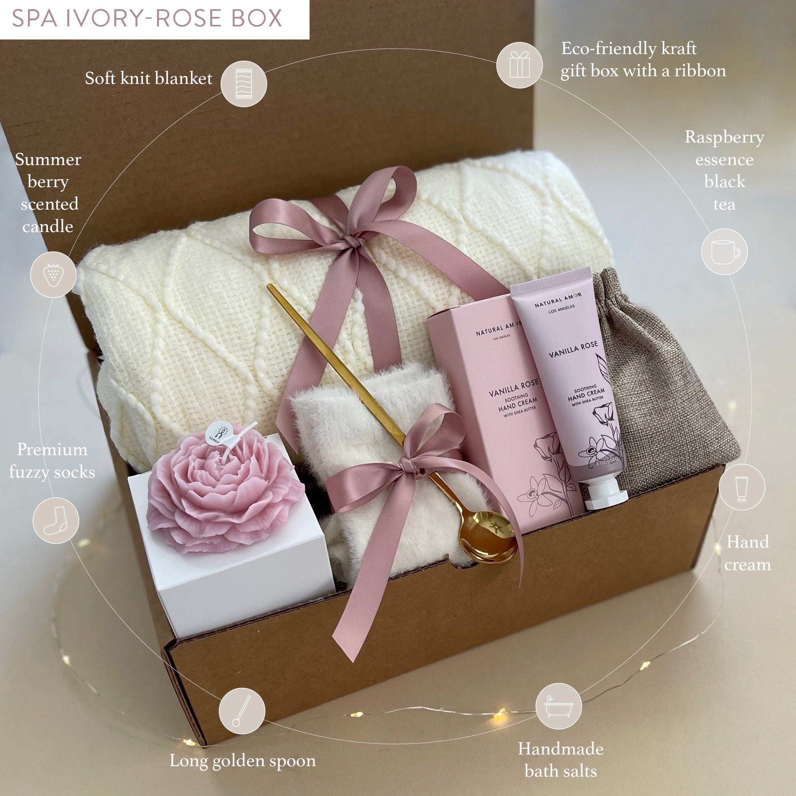 Get Well Soon Gift Basket for Women - Cozy Blanket & Soft Socks Care Package | Handmade Chemo Comfort Gift Set | Perfect for Hospital Recovery, Chemotherapy Support & Thoughtful Get Well Present