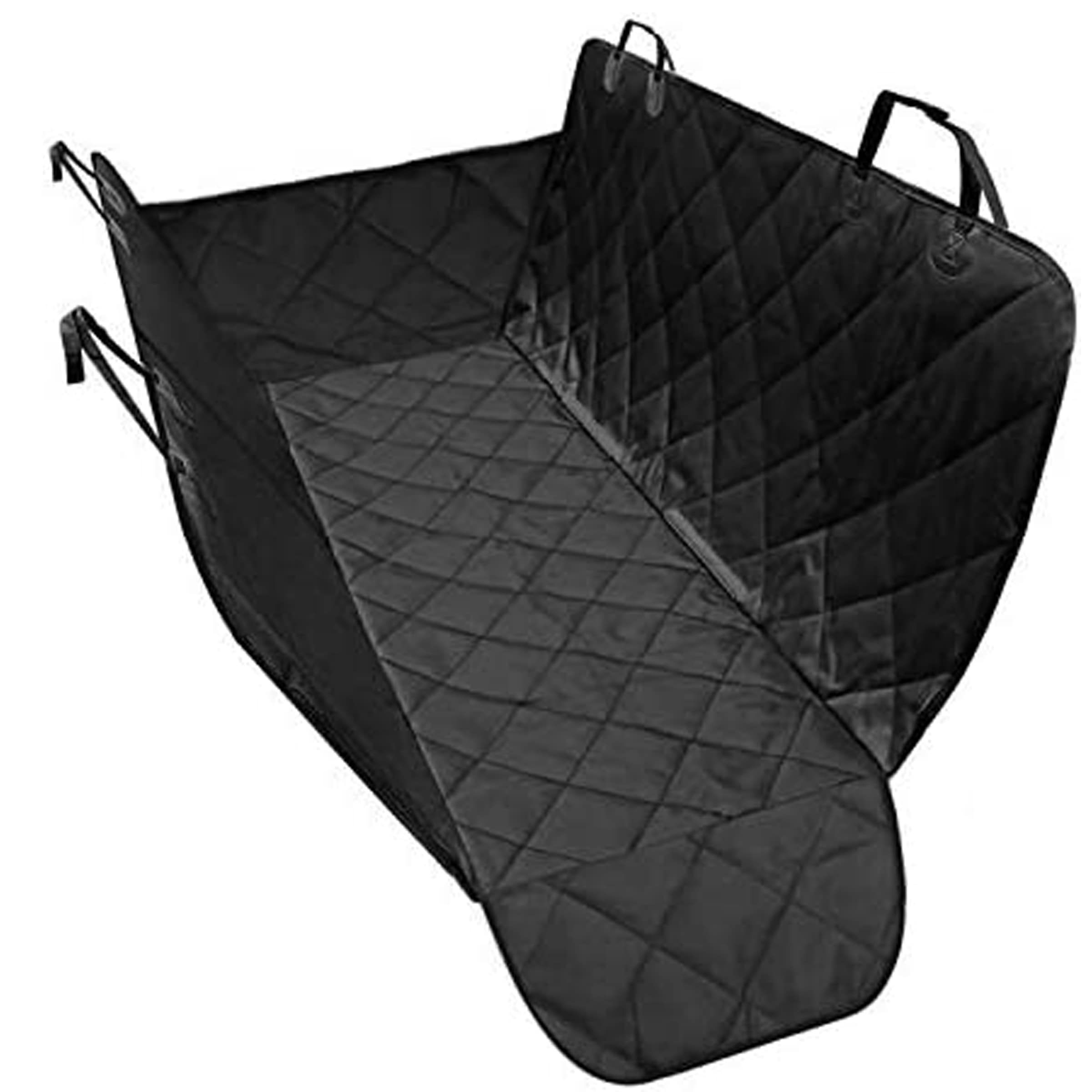 Waterproof 600D Heavy Duty Dog Car Seat Cover - Scratch Proof, Nonslip Pet Hammock for Cars, Trucks & SUVs | Durable Soft Back Seat Protector for Pets - Perfect for Travel, Daily Commute & Outdoor Adventures