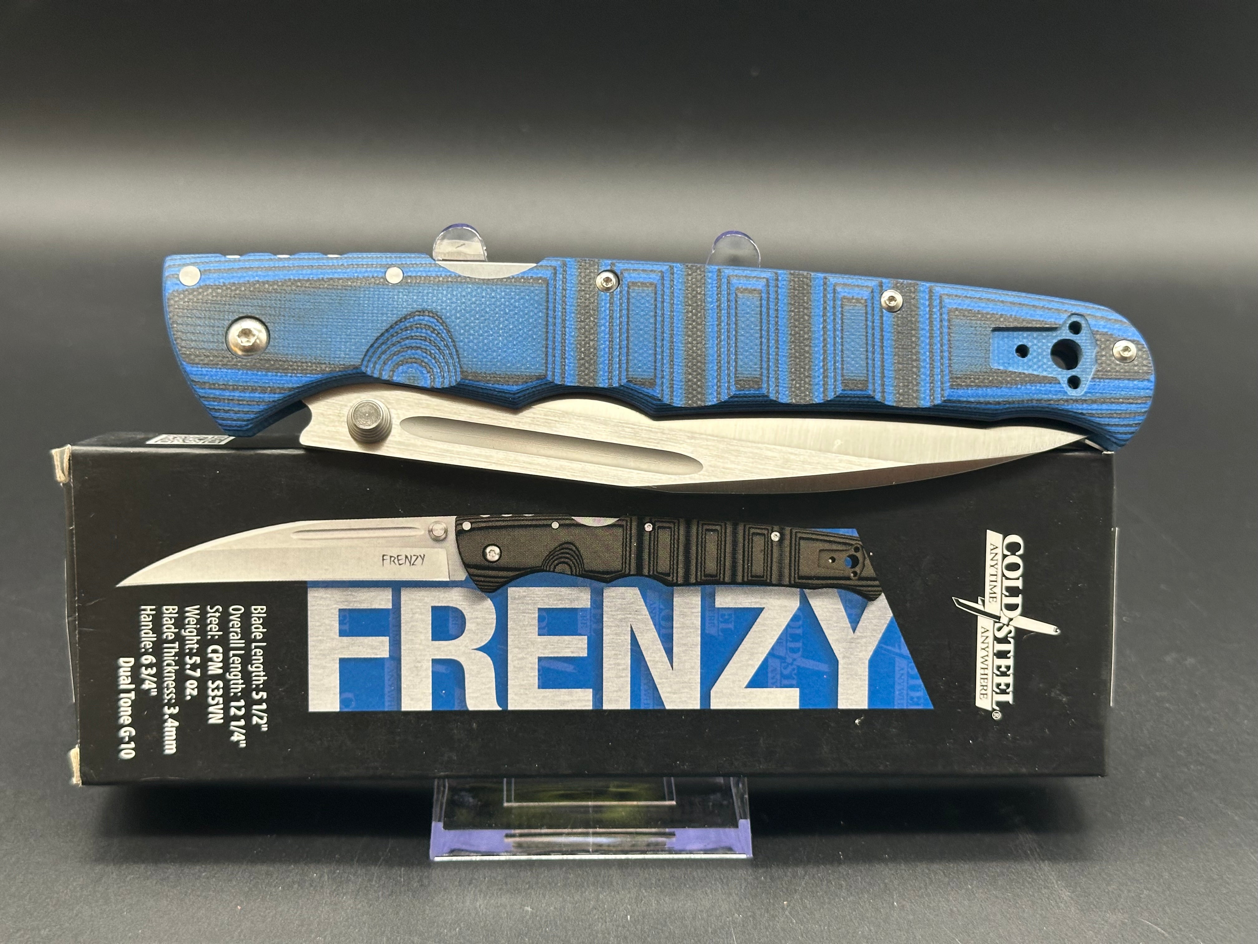 Cold Steel Frenzy II Tri-Ad Lock Folding Knife - 5.5