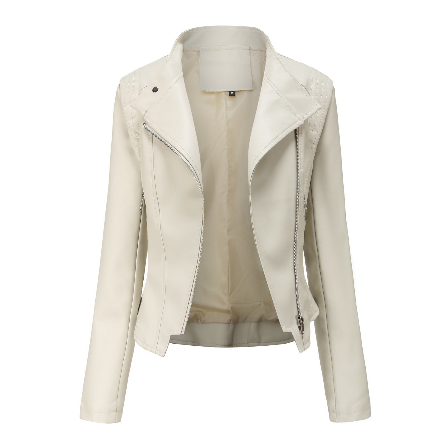 Women's Vegan Leather Jacket - Slim Fit Faux Leather Coat for Women | Perfect for Fall, Winter & Stylish Outfits