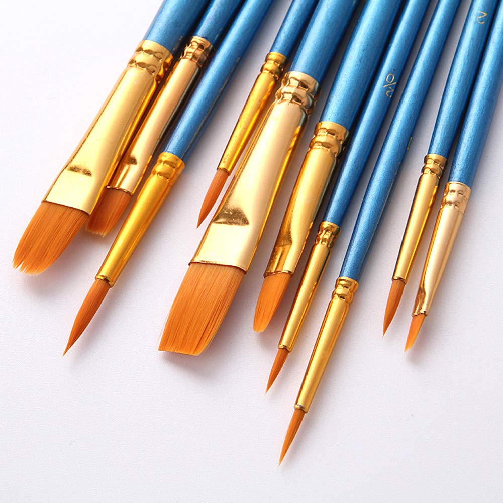 Magik 36-Color Professional Watercolor Paint Set with 10 High-Quality Artist Brushes - Perfect for Beginners, Students & Professional Artists - Ideal for Sketching, Painting & Art Projects