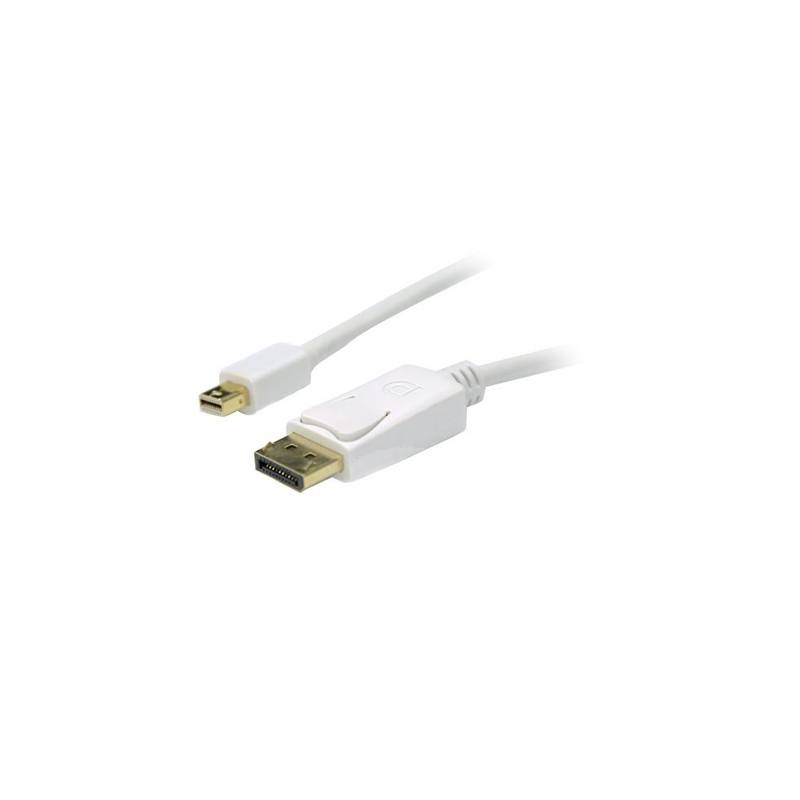 Dynamix Mini DisplayPort to DisplayPort Cable 1M (v1.2) - High-Speed 4K Video Cable for MacBook Pro, iMac, PC & Monitor Connections