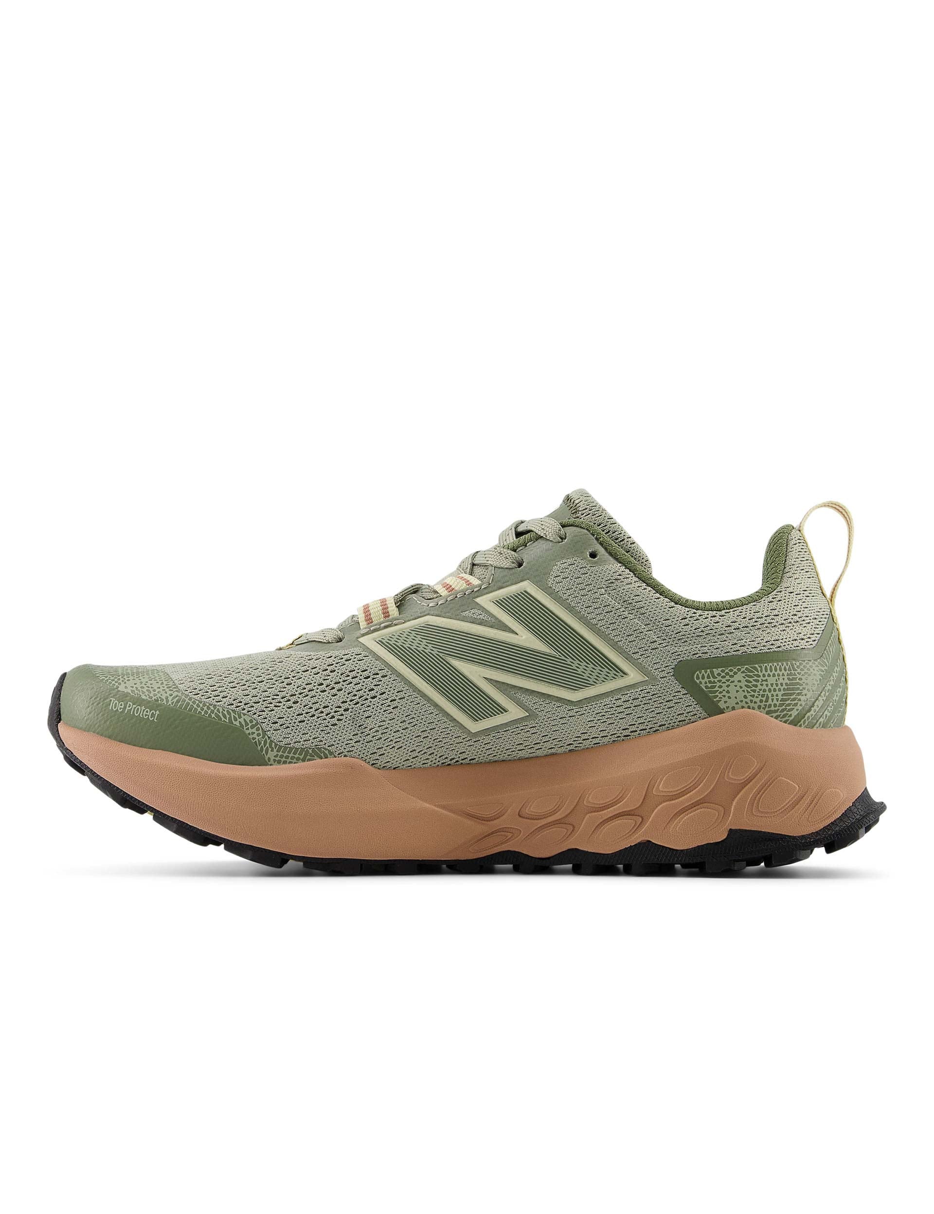 New Balance Fresh Foam X Garoé V2 Running Shoes - Lightweight Cushioned Trail Sneakers for Men & Women | Perfect for Hiking, Trail Running & Outdoor Adventures (Olivine Color)