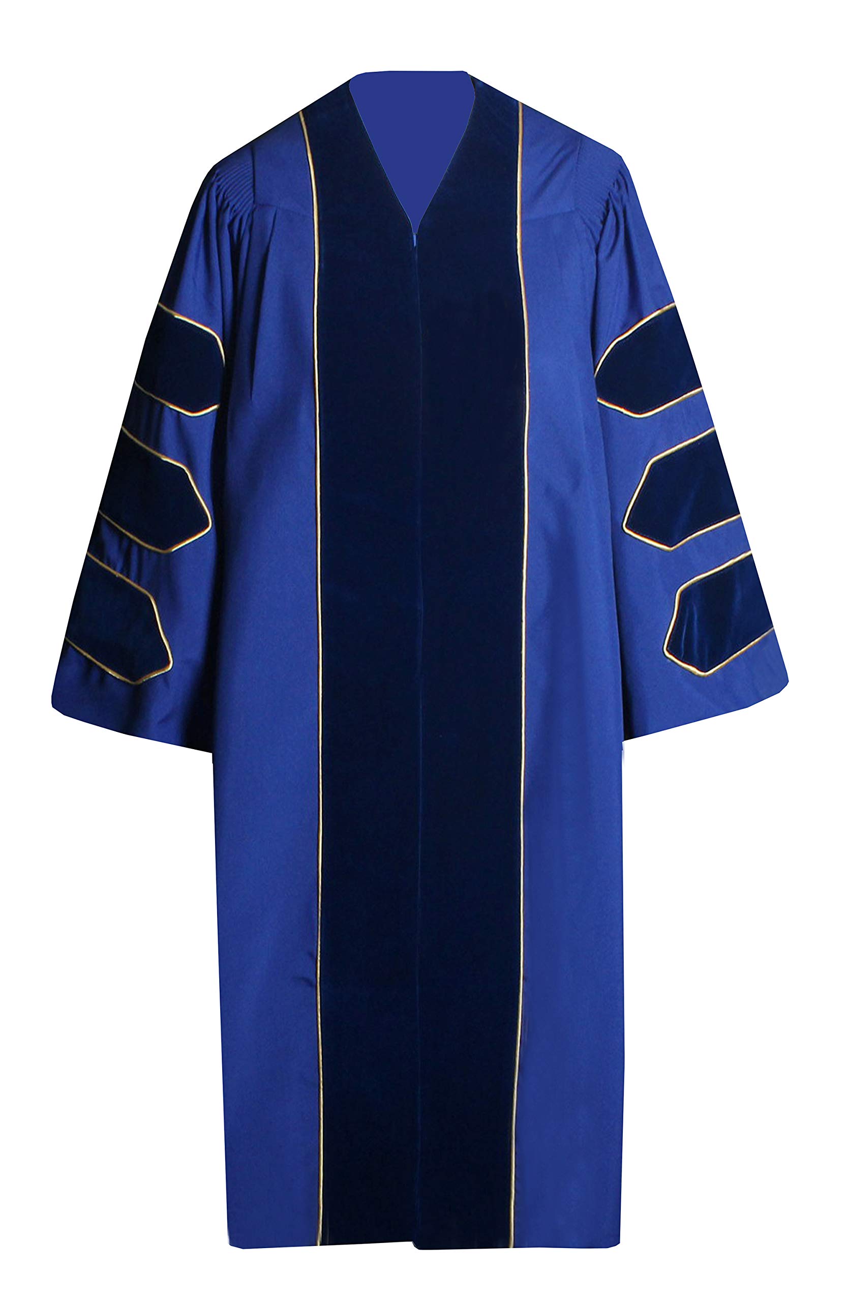 Premium Custom Doctoral Graduation Gown & Hood Set - Personalized PhD Regalia for Commencement Ceremonies - Perfect for Academic Graduations, Doctoral Hooding & University Events