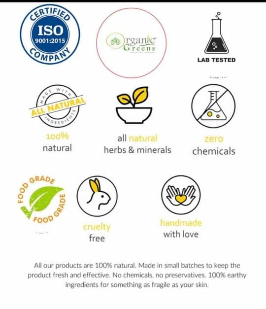 Organic Greens Lip Balm - 10g Natural Moisturizing Lip Care for Dry & Chapped Lips | Vegan, Cruelty-Free | Perfect for Winter, Hiking & Daily Hydration
