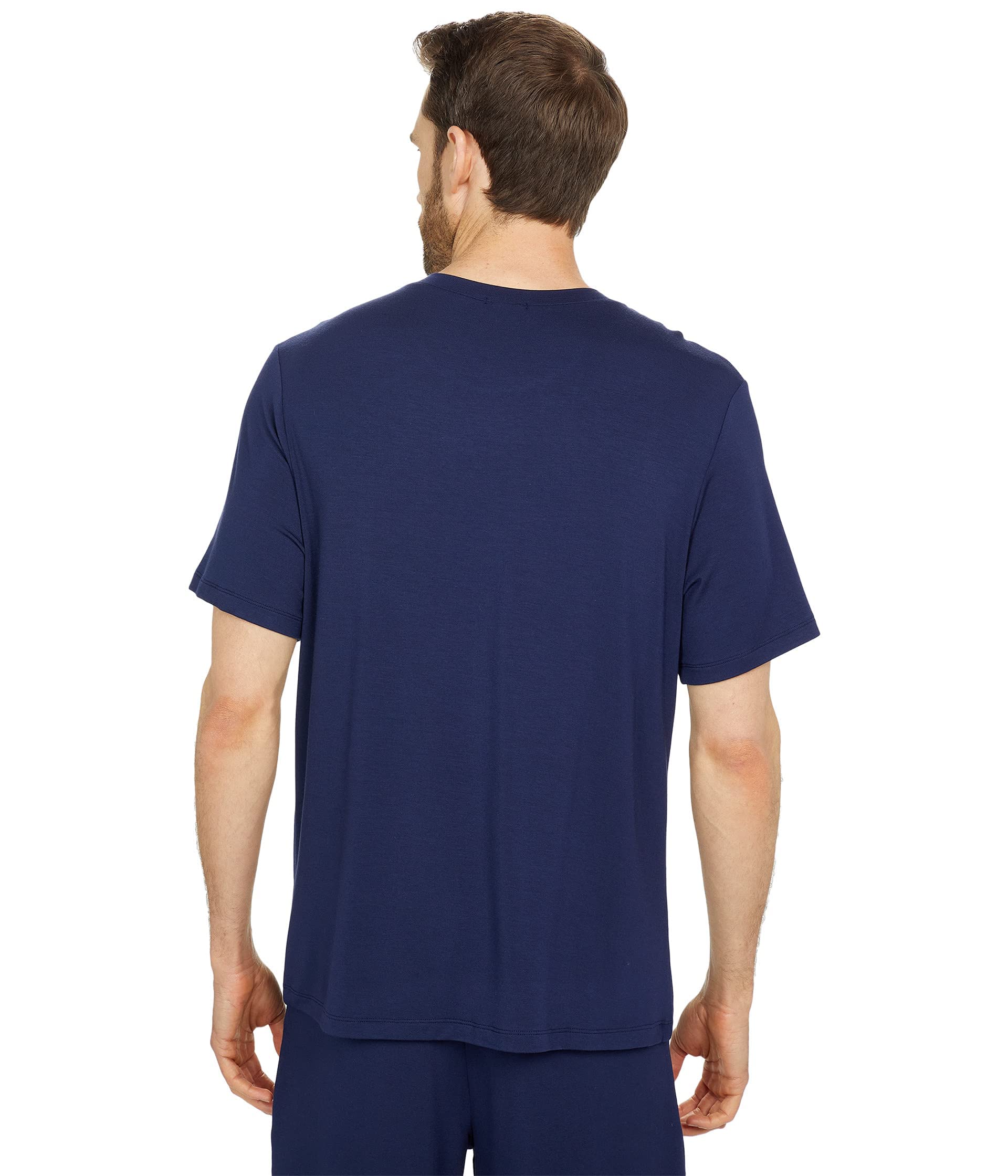 Eberjey Men's Henry Short Pajama Set - Soft Cotton Sleepwear for Summer & Lounge - Perfect for Nightwear, Travel & Relaxation at Home