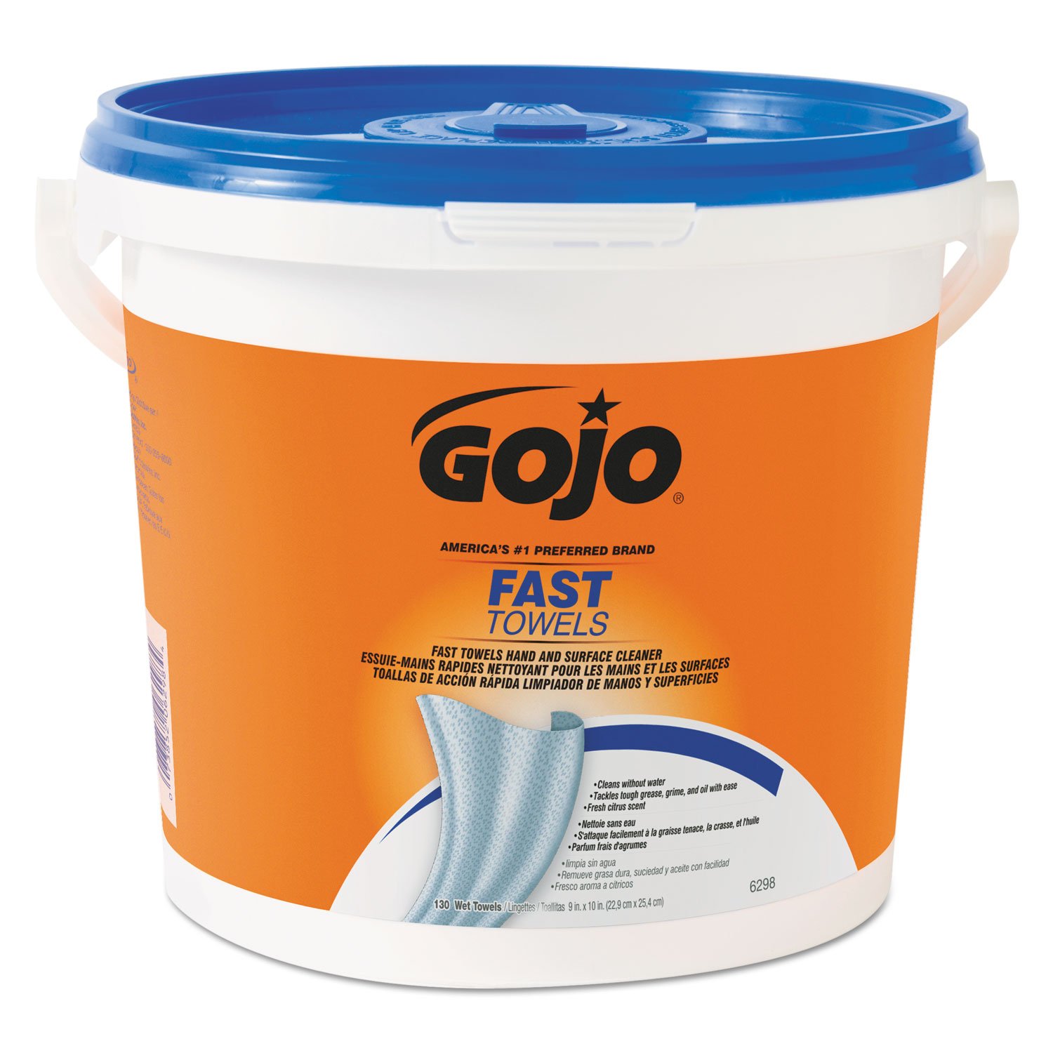 Gojo Fast Towels - Premium Hand Cleaning Towels for Quick Drying & Hygiene | Ideal for Home, Office, and Industrial Use