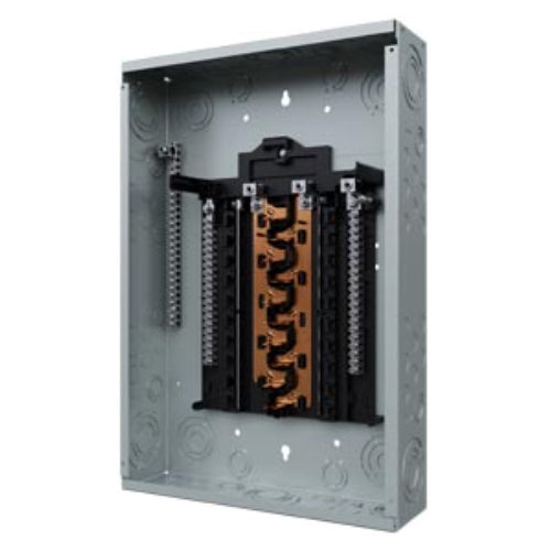Siemens PN Load Center with Copper Bus - 120/240V Single Phase 125A/225A, 100 KAIC - NEMA 1 or 3R Enclosure - Perfect for Residential & Commercial Electrical Panels