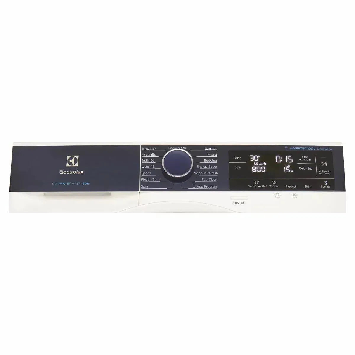 Electrolux EWF1042R7WB 10kg/22lb Energy Efficient Front Load Washer - Perfect for Apartments & Small Laundry Rooms