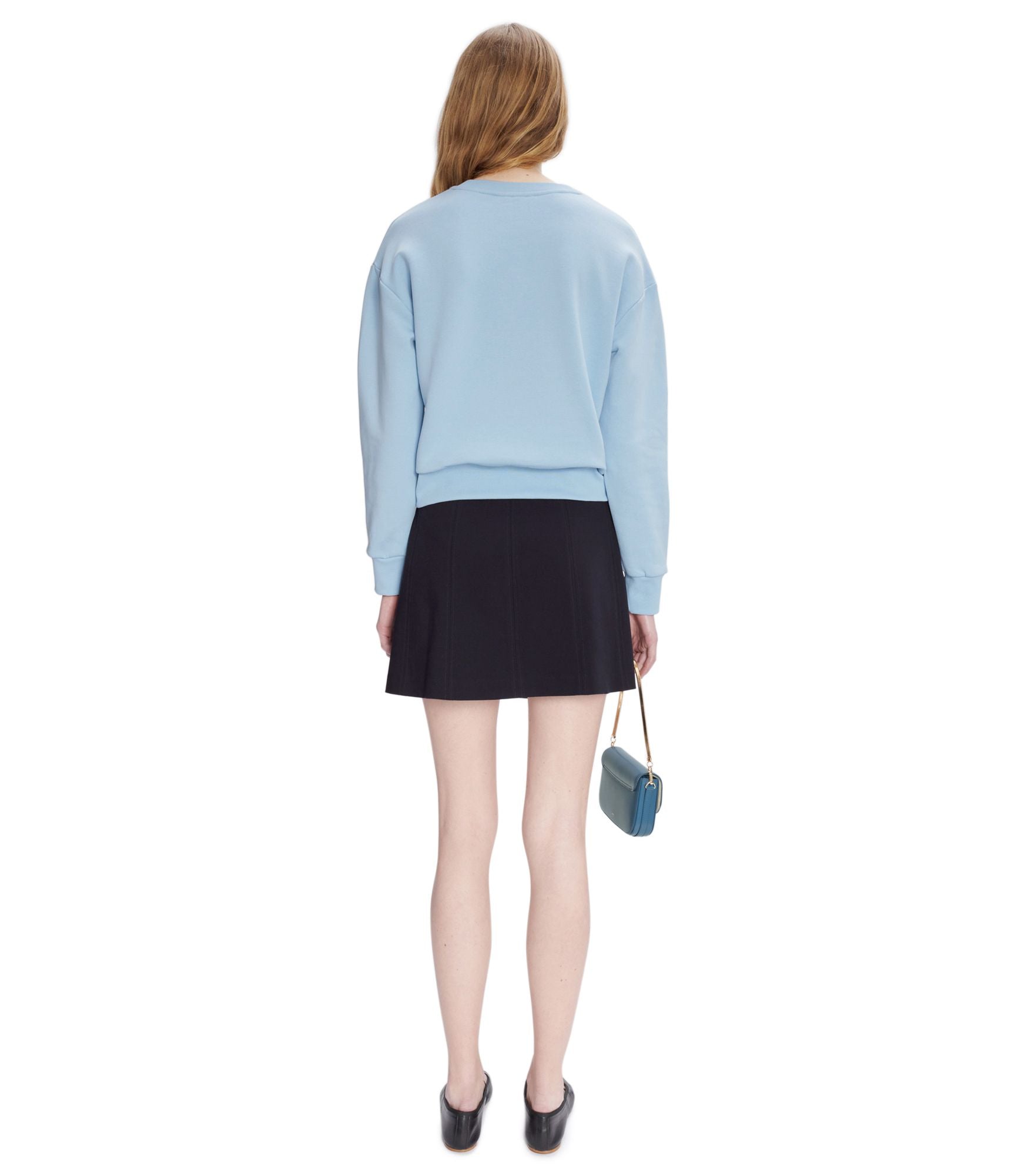 Anna Iab Light Blue Sweater - Women's Casual Knit Pullover for Fall & Winter | Cozy & Stylish for Everyday Wear, Office, and Outings