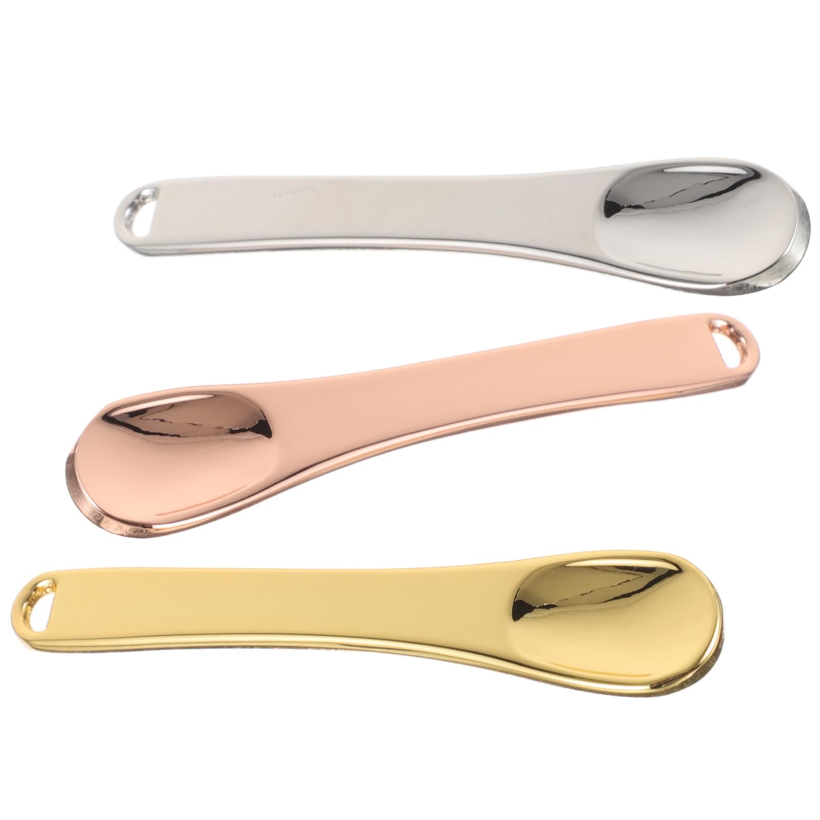 Healvian 12-Piece Reusable Eye Cream Spoon Set - Aluminum Alloy Skincare Tool for Moisturizing, Wrinkle Care & Makeup Application | Perfect for Eye Cream, Lip Gloss & Highlighter | Ideal for Home Spa & Travel Skincare Routine
