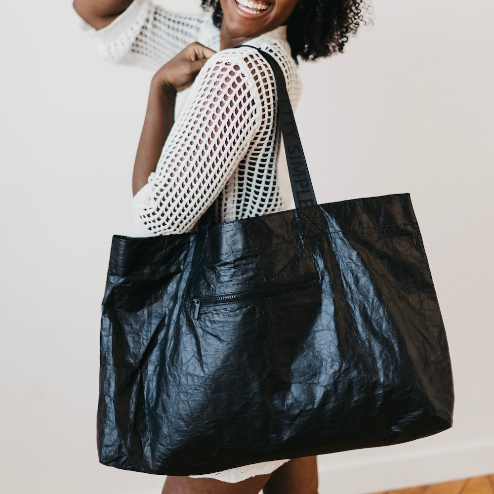 Waterproof Large Kona Cove Beach Tote Bag - Lightweight & Durable Tyvek Material for Pool, Beach, Travel & Shopping - Perfect for Summer Vacations & Outdoor Adventures