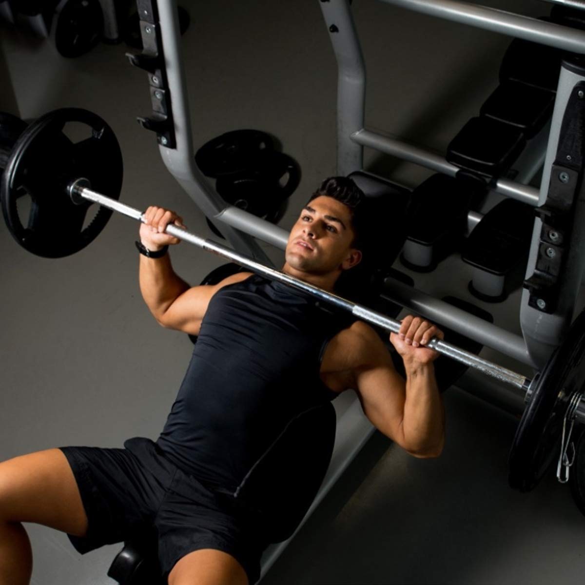 Goplus 7 Feet Olympic Bar - 700/1000LBS Weight Capacity, Solid 2