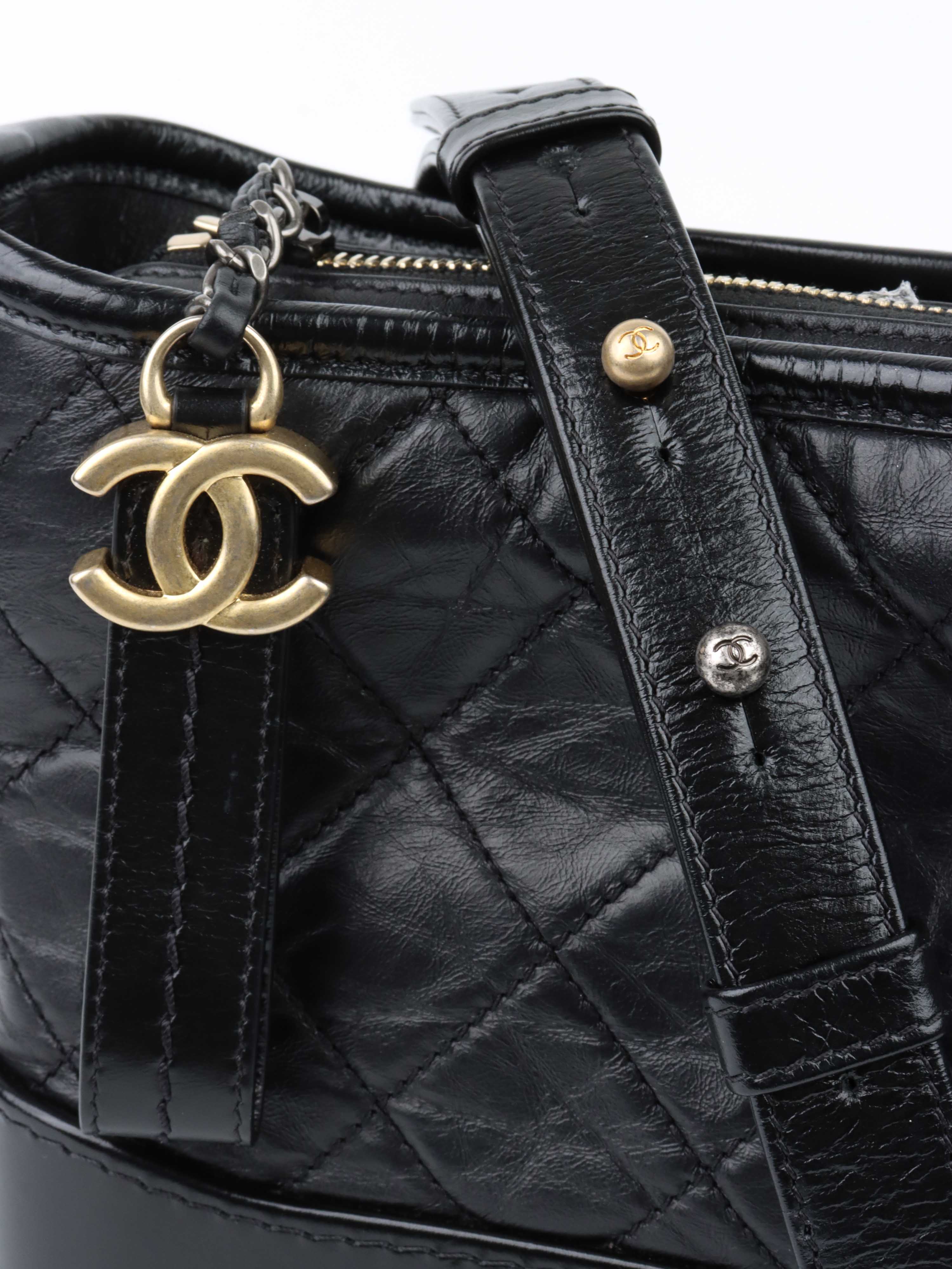 Chanel Small Black Gabrielle Shoulder Bag for Women | Luxury Designer Crossbody Purse | Perfect for Evening Out, Date Night & Special Occasions