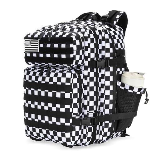 Black White Plaid