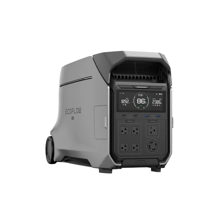 EcoFlow DELTA Pro 3 Portable Solar Power Station with XT60i Cable Kit - Emergency Backup for Home, Camping & Outdoor Adventures
