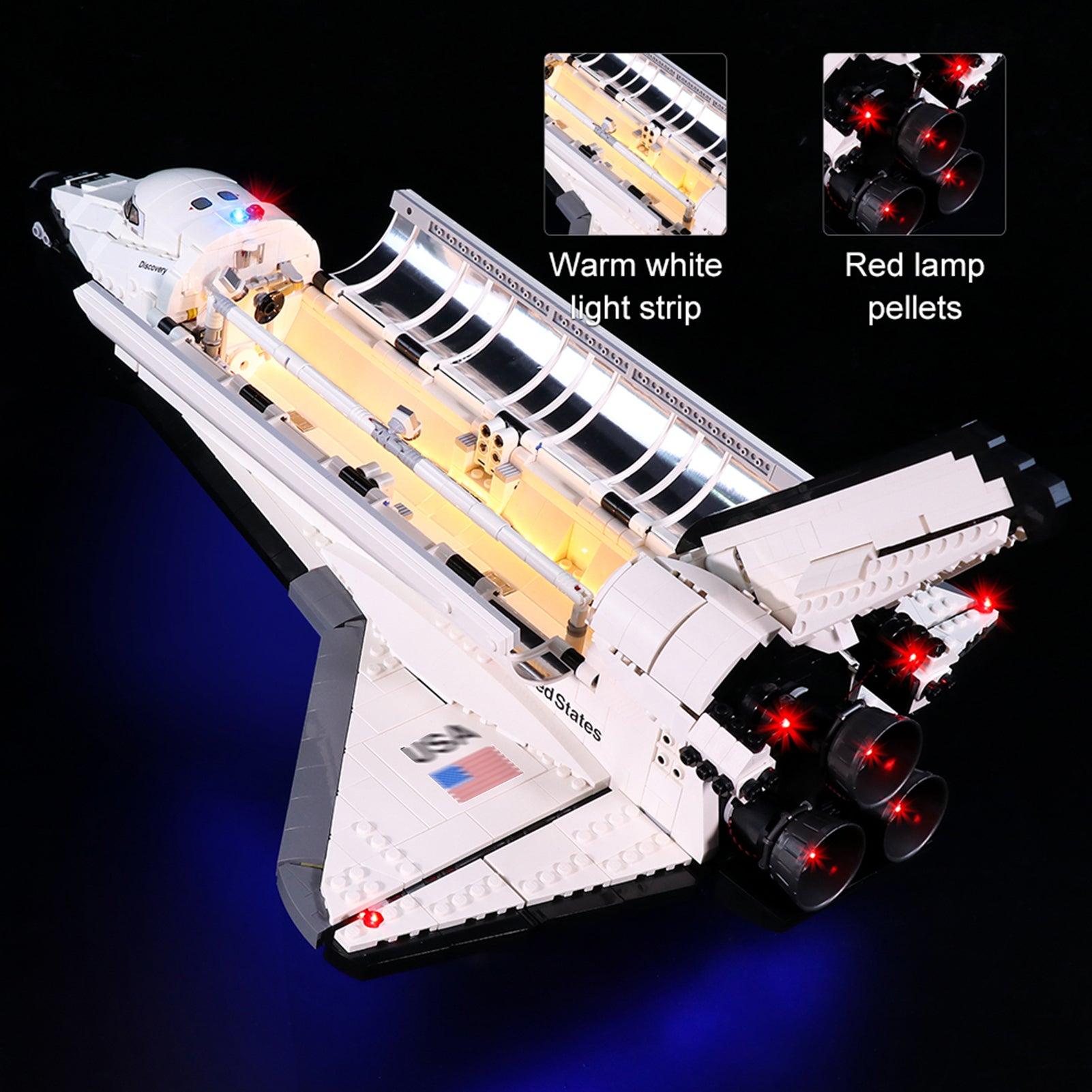 Best Light Kit for Lego Technic NASA Space Shuttle Discovery 10283 - Enhance Your Model with Realistic LED Lighting for Display & Nighttime Showcase