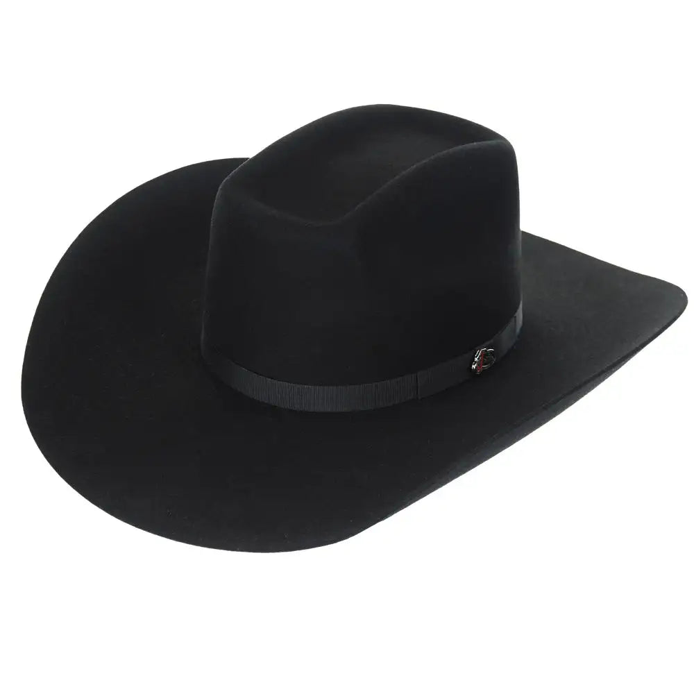 Justin Owen Genuine Wool Felt Cowboy Hat - 2 Pack for Men & Women - Perfect for Western Rodeo, Country Music Festivals & Outdoor Adventures