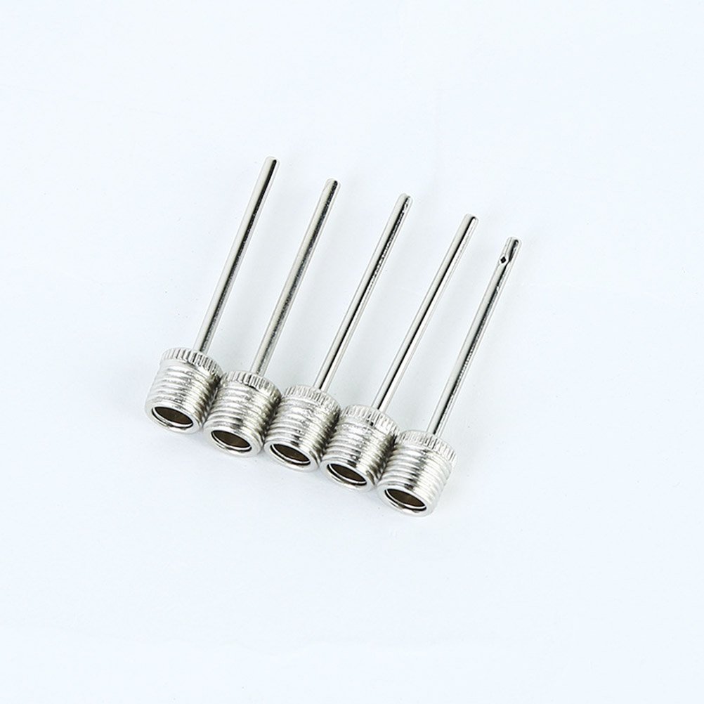 10Pcs Metallic Ball Inflation Needles - Air Pump Accessories for Sports Balls (Football, Basketball, Soccer, Volleyball) - Perfect for Home, Gym & Field Equipment Maintenance