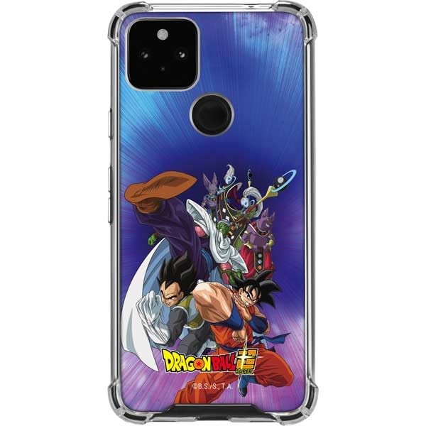 Dragon Ball Super Phone Case for Google Pixel 4a 5G - Clear Protective Cover for Anime Fans