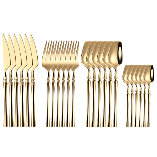 Bright gold 24 pcs