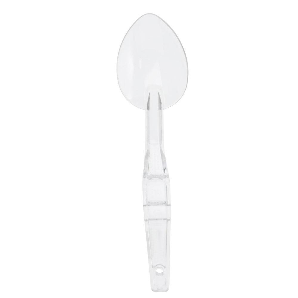 Cambro SPO11CW135 11-Inch Clear Polycarbonate Solid Deli Spoon - Durable Food Service Utensil for Restaurants, Catering & Commercial Kitchens
