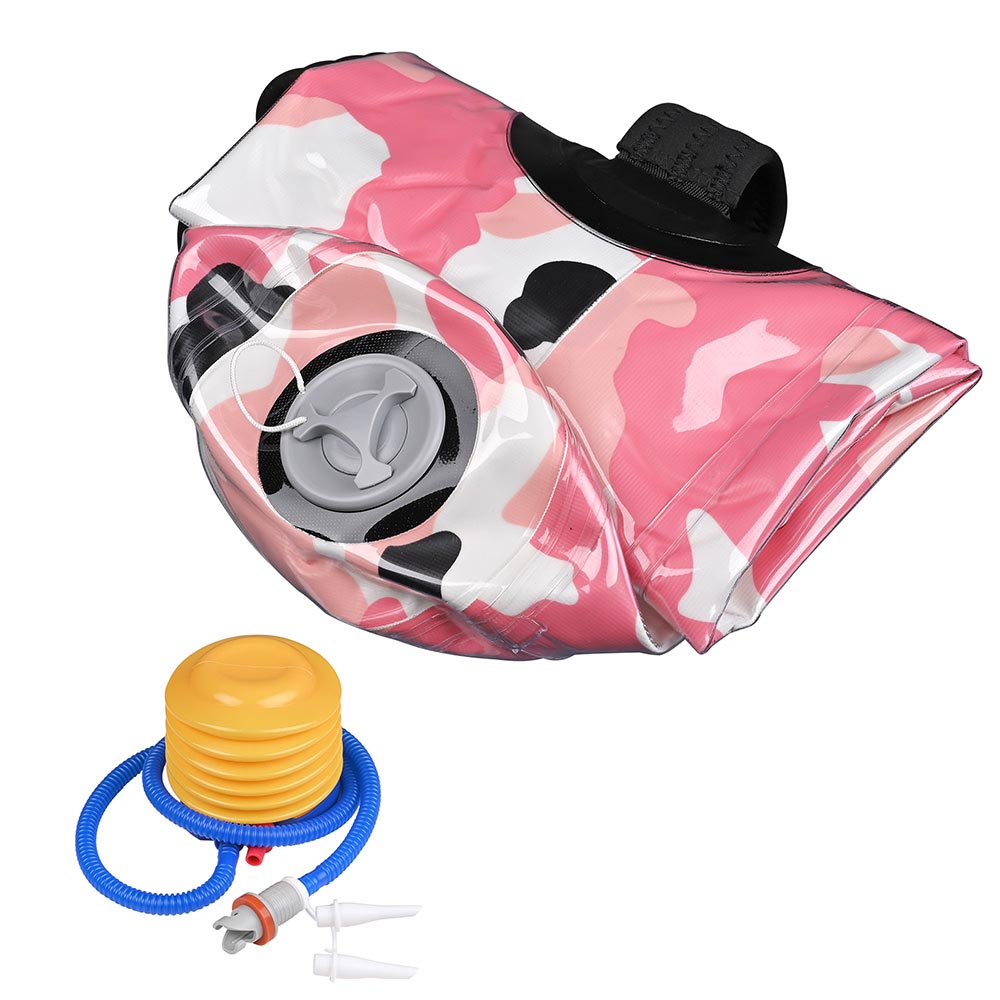 TheLAShop 33LB Adjustable Water Filled Core Fitness Bag - Pink Aqua Training Bag for Home Gym, Boxing Workouts & Strength Training