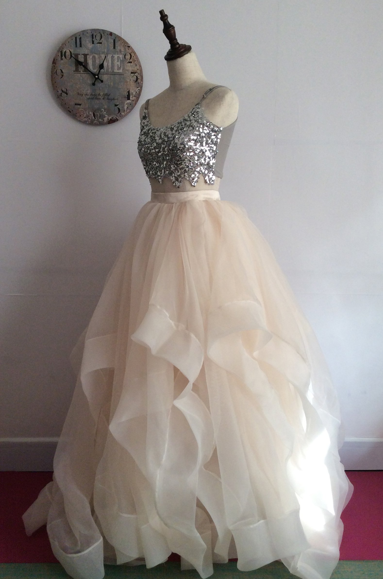 Elegant Organza Skirt for Women - Wedding Party, Prom & Bridesmaid Dresses | Perfect for Formal Events, Evening Gowns & Special Occasions