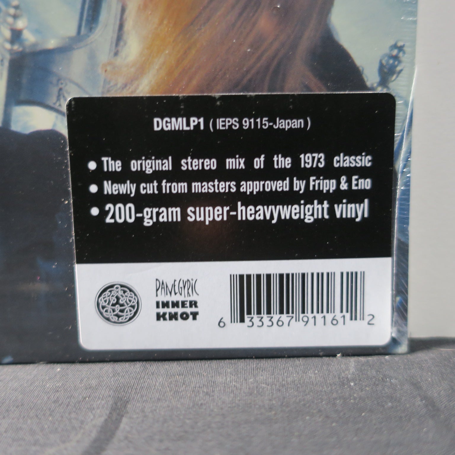 FRIPP & ENO 'No Pussyfooting' 200g Vinyl LP - Robert Brian (1973 Experimental Ambient Music Record) - Perfect for Audiophiles & Vinyl Collectors