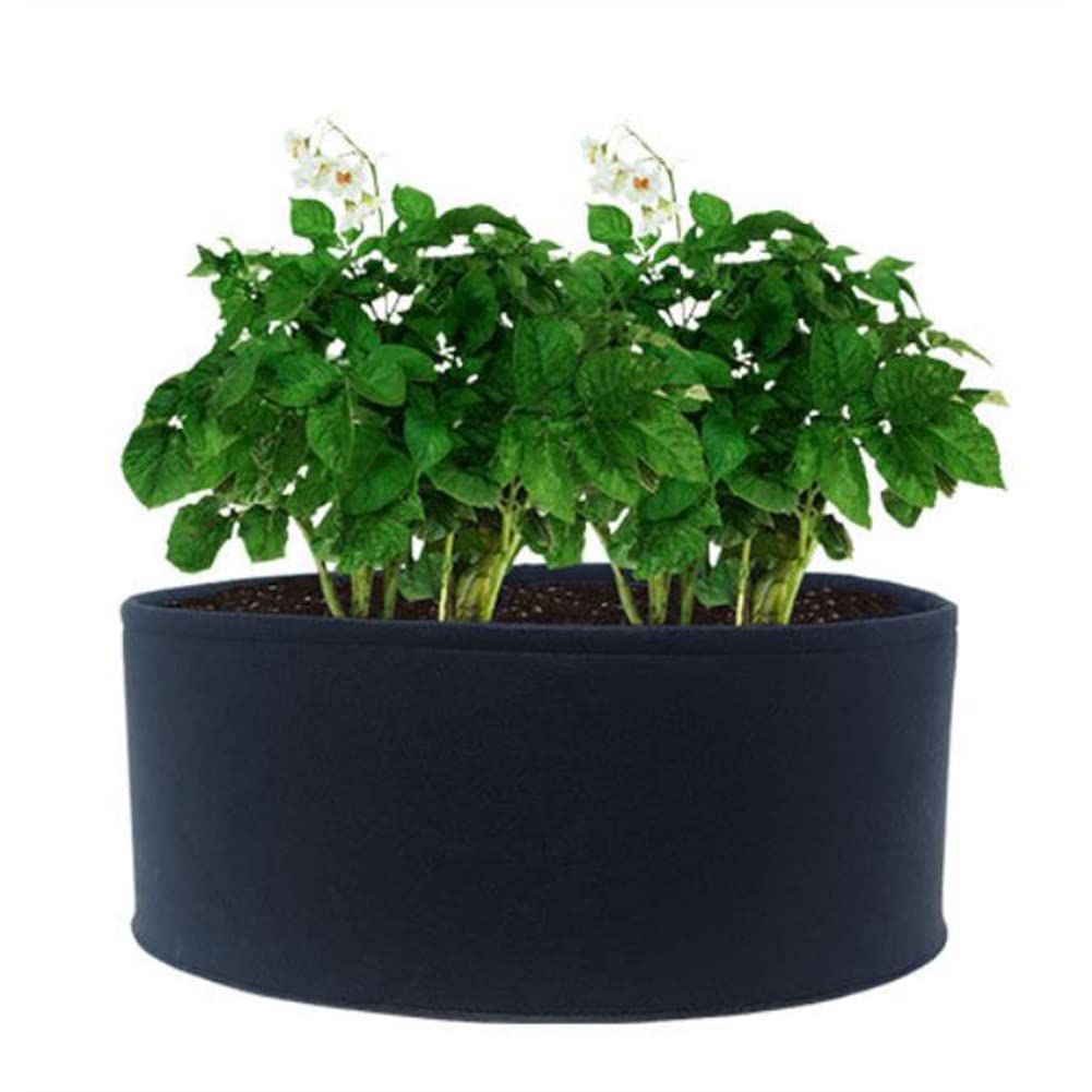 3 Pack Round Vegetable Grow Bags - 50