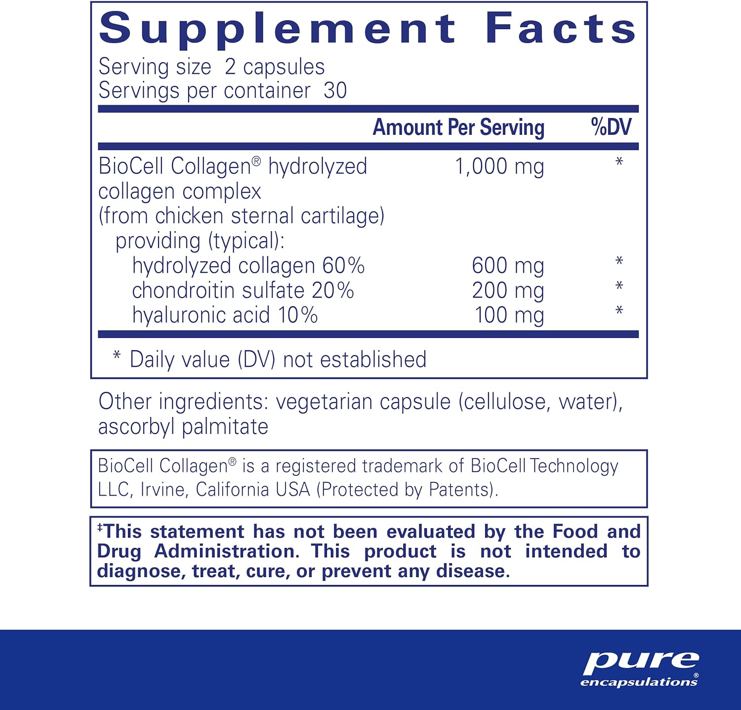 Pure Encapsulations Collagen JS - Hydrolyzed Collagen Peptides for Joint & Skin Health | Supports Mobility, Elasticity & Hydration | Perfect for Athletes, Fitness Enthusiasts & Anti-Aging