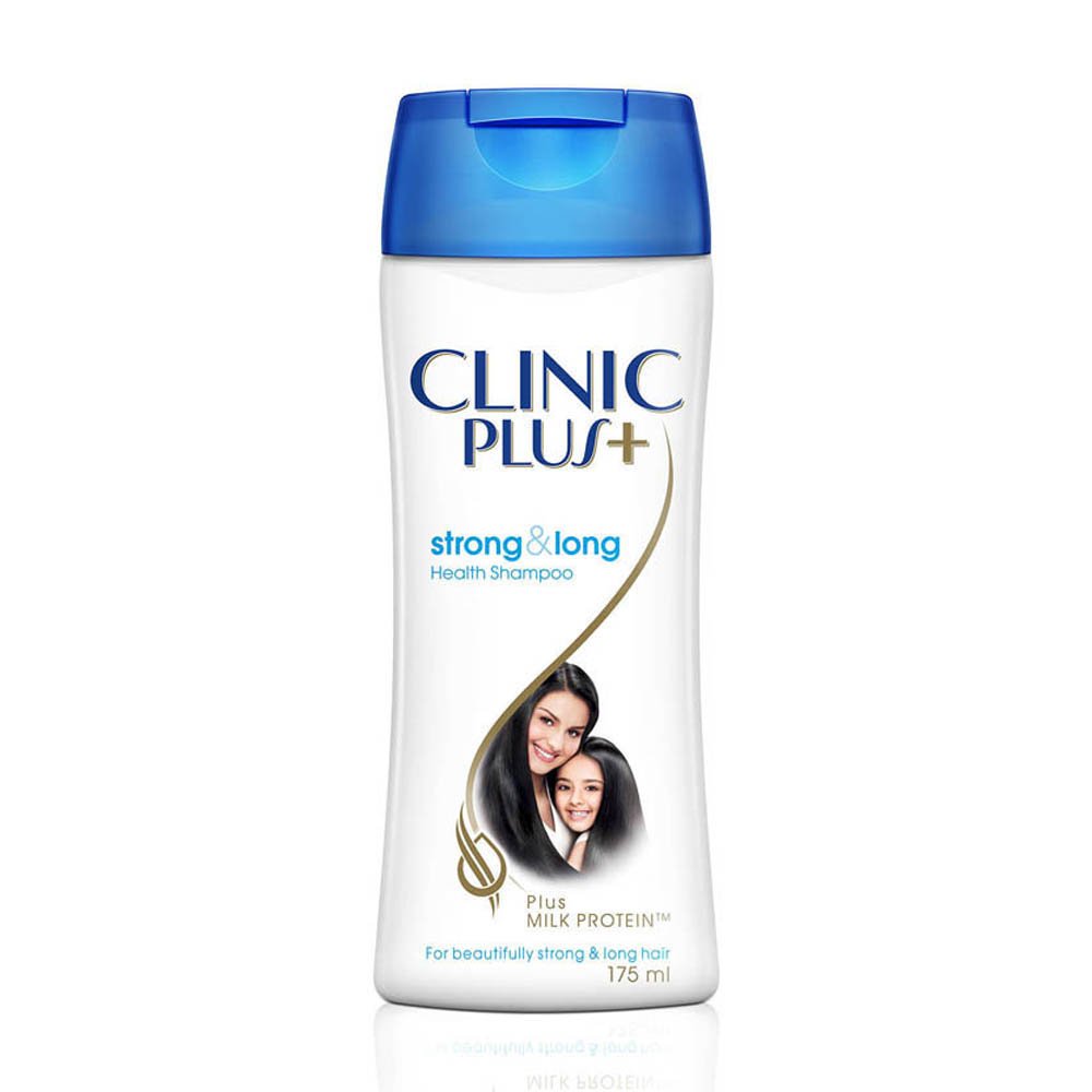 Clinic Plus Strong & Long Health Shampoo 175ml - Promotes Hair Growth & Strength for Men & Women - Perfect for Daily Hair Care Routine
