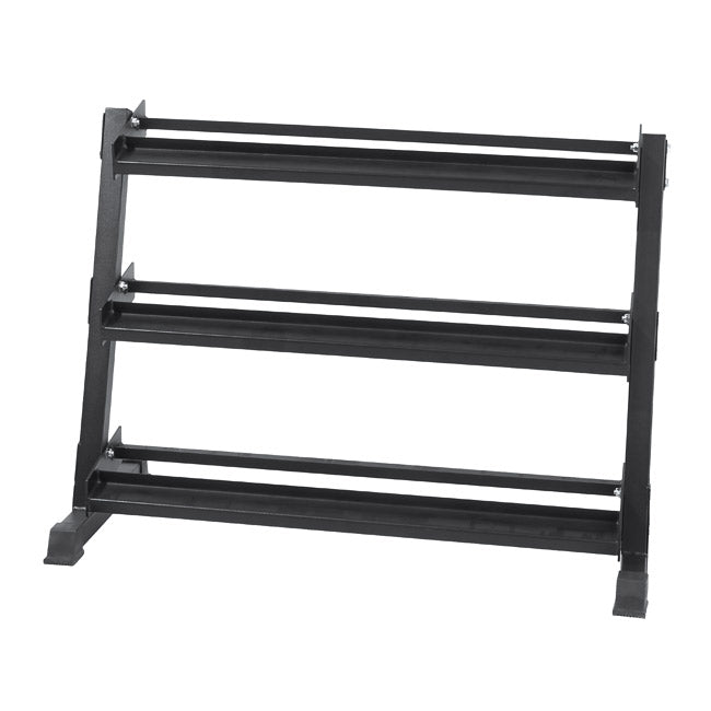Gronk Fitness 3-Tier Dumbbell Storage Rack - Heavy Duty Dumbbell Organizer for Home Gym & Workout Space