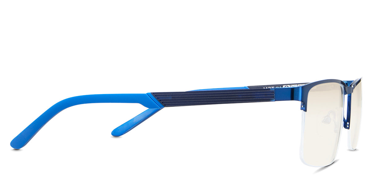 Colson Men's Prescription Tinted Glasses - UV Protection & Blue Light Blocking for Driving, Reading & Outdoor Activities