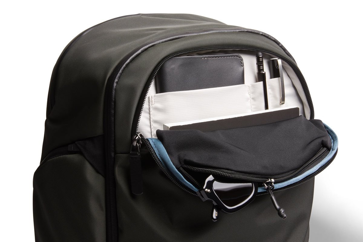 Bellroy Transit Workpack Pro 28L - Premium Waterproof Laptop Backpack for Business Travel & Commuting - Durable Work Bag with USB Charging Port & Spacious Storage for Men & Women